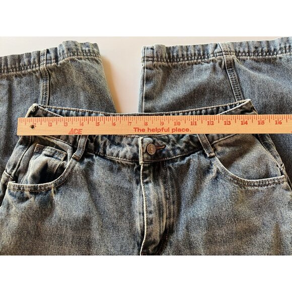 FEAR BARWELLS barrel retro hipster streetwear blue jeans 30x28 baggy loungewear - Picture 7 of 12